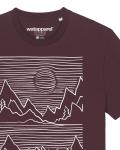 Рубашка Watapparel Mountains, Wine Red - фото 4