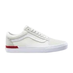 Кроссовки Vans Old Skool, Split Foxing - White Red - фото