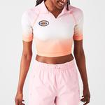 LACOSTE Женская розовая поло - фото 4