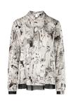 Блуза Marc Cain Blouse, Smoke/Beige - фото 7