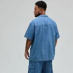 Рубашка унисекс UNDEFEATED, оливковый - фото 5