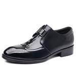 Туфли мужские Men"s Casual Men Low-Top Help, черный - фото