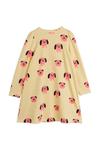 Детское платье с собачками Mini Rodini, желтый - фото 3