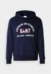 Худи GANT PRINTED GRAPHIC HOODIE, Evening Blue/Dark Blue - фото 7