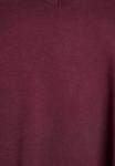 Футболка Zizzi Basic T-shirt, Fudge/Bordeaux - фото 6