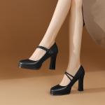 Туфли Мэри Джейн женские Boerdiqi, черный - фото 5