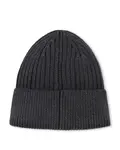 Черная детская шапка из хлопка Hugo - фото 2