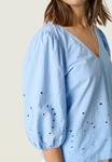 Блуза MANJA Soaked in Luxury, синий - фото 4