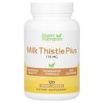 Расторопша плюс, 175 мг, 120 растительных капсул Super Nutrition - фото