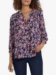 Блузка с защипами NYDJ, Rosetta Blooms - фото