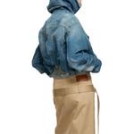 Acne Studios Джинсовая куртка с капюшоном, Blue - фото 4