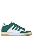 Кроссовки Rapid Court Low JR1009 Adidas, зеленый - фото