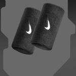 Браслет Nike Swoosh Doublewide 'Black' - фото 3