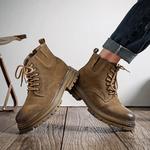 Мужские ботинки Cahhrrn X Martin Boot Men Beige Shupate - фото 19