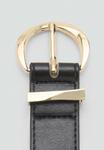 Ремень Mango Belt, Black - фото 3
