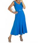 Платье Siena Flowy синего цвета Aurora, синий - фото 4