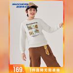 Унисекс свитшот Skechers, белый - фото 3