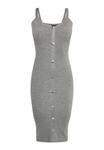 Вязаное платье NAEMI, серый - фото