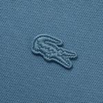 LACOSTE Футболка-поло мужская blue gray - фото 5