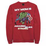 Мужской свитшот Marvel Avengers My Mom Is Amazing Brave Strong Licensed Character - фото