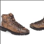 Коричнево-черные ботильоны на платформе SCHUTZ - фото 2