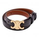 CELINE Маленький ремень Триумф из полотна Триумф, Brown - фото 8