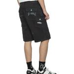 Повседневные шорты мужские темно-серые Evisu, темно-серый - фото 5