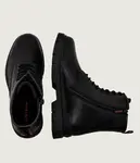 Высокие кожаные туфли ryan_halb_pp Hugo, черный - фото 4