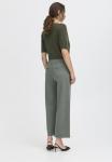 Брюки b.young BYRIZETTA WIDE PANTS CROPPED M, Green Gables Melange/Green - фото 3