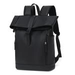 Slazenger PU Soft Leather рюкзак унисекс Diamond Plaid Black/Black/Gray - фото 11