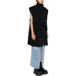 Жилет женский Mm6 Maison Margiela с карманом, черный - фото 4