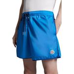 Плавки с логотипом Moncler, синие - фото 5