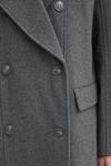 Пальто с добавлением шерсти Gestuz, серый - фото 6