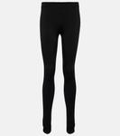 Колготки с высокой посадкой Alaïa, черный - фото