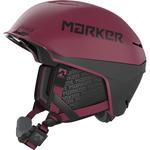 Мужской шлем Ampire 2 Marker, maroon/black - фото