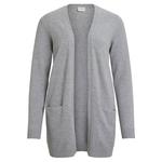 Кардиган Vila Ril Open, серый - фото 3