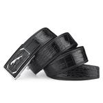 JAGUAR Кожаный ремень мужской, Black - фото 5