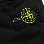 Бермуды с нашивкой логотипа STONE ISLAND, черный - фото 5