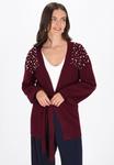 Кардиган usha Cardigan, Burgundy/Red - фото