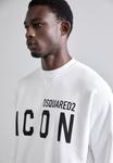 Толстовка COOL CREW NECK DSQUARED2 ICON, белый - фото 4
