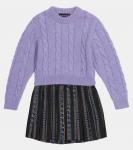 Свитер из смеси шерсти и мохера Versace Kids, Lavander - фото 2