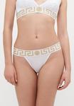 Стринги UNDERWEAR TOPEKA NEW LOGO Versace, белый - фото