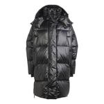 Куртка дутые длинные Куртка Adidas, черный - фото