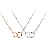 DW/DanielWellington Daniel Wellington Rose Gold & Silver Romantic Small Double Ring Unisex - фото 6