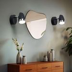 Комплект из 2 светодиодных бра, антрацит, подвижное пятно, Ш 13,5 см etc-shop, серый - фото 4