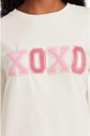 Толстовка Beach Riot Devyn Oversized Sweatshirt, Xoxo Cream - фото 4
