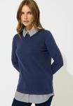 Джемпер M&Co Jumper, Navy/Dark Blue - фото