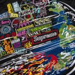 Куртка Supreme Globe MA-1 'Black' - фото 3