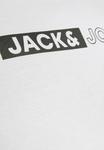 Футболка с принтом LOGO Jack & Jones, белый - фото 5