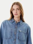 Рубашка regular fit W5YH0D D5M86 Guess Jeans, синий - фото 4